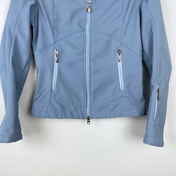 Nike Fleece Jacket Basic Full-Zip Slate Blue Futuristic Gorpcore Techwear‎ Small - Picture 5 of 12